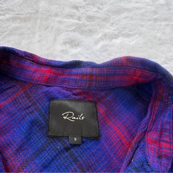 Rails Hunter Button Up Flannel Small - Picture 5 of 7